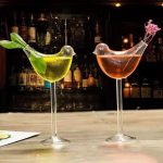 2pcs Verre à Vin en forme d'oiseau