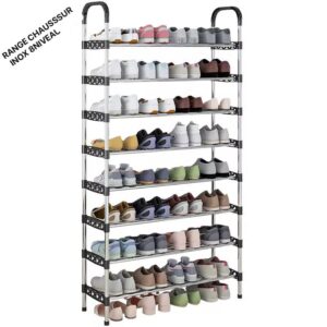 Range chaussure inox 8niveaux