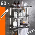 Etagere salle de bain mural 3niveaux
