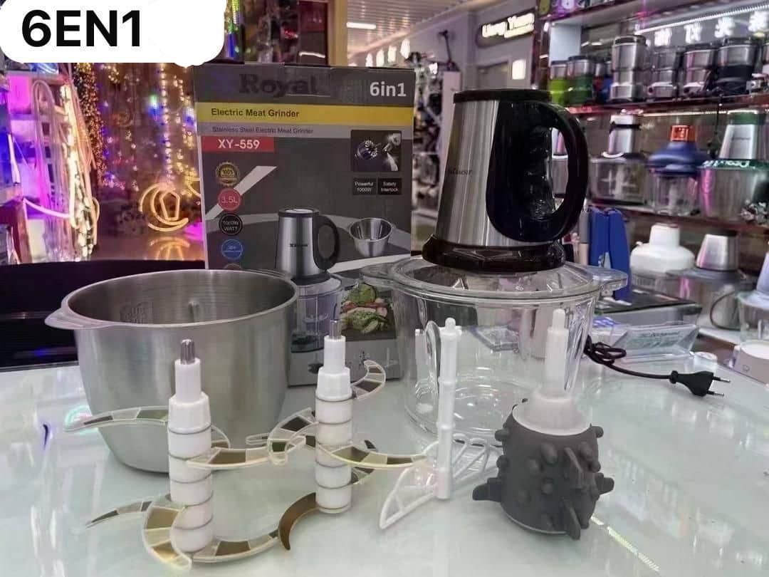 Hachoir electrique 6en1