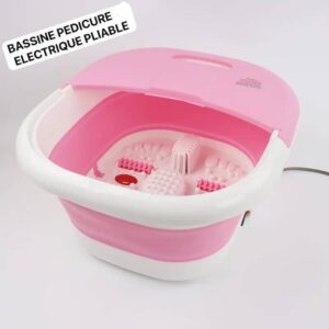 Bassine pedicure electrique pliable