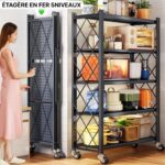 Etagere en fer 5niveaux