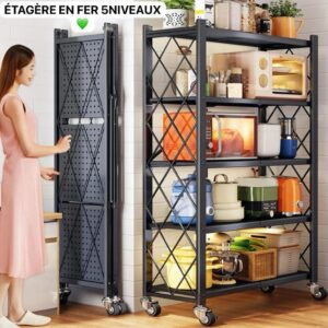 Etagere en fer 5niveaux